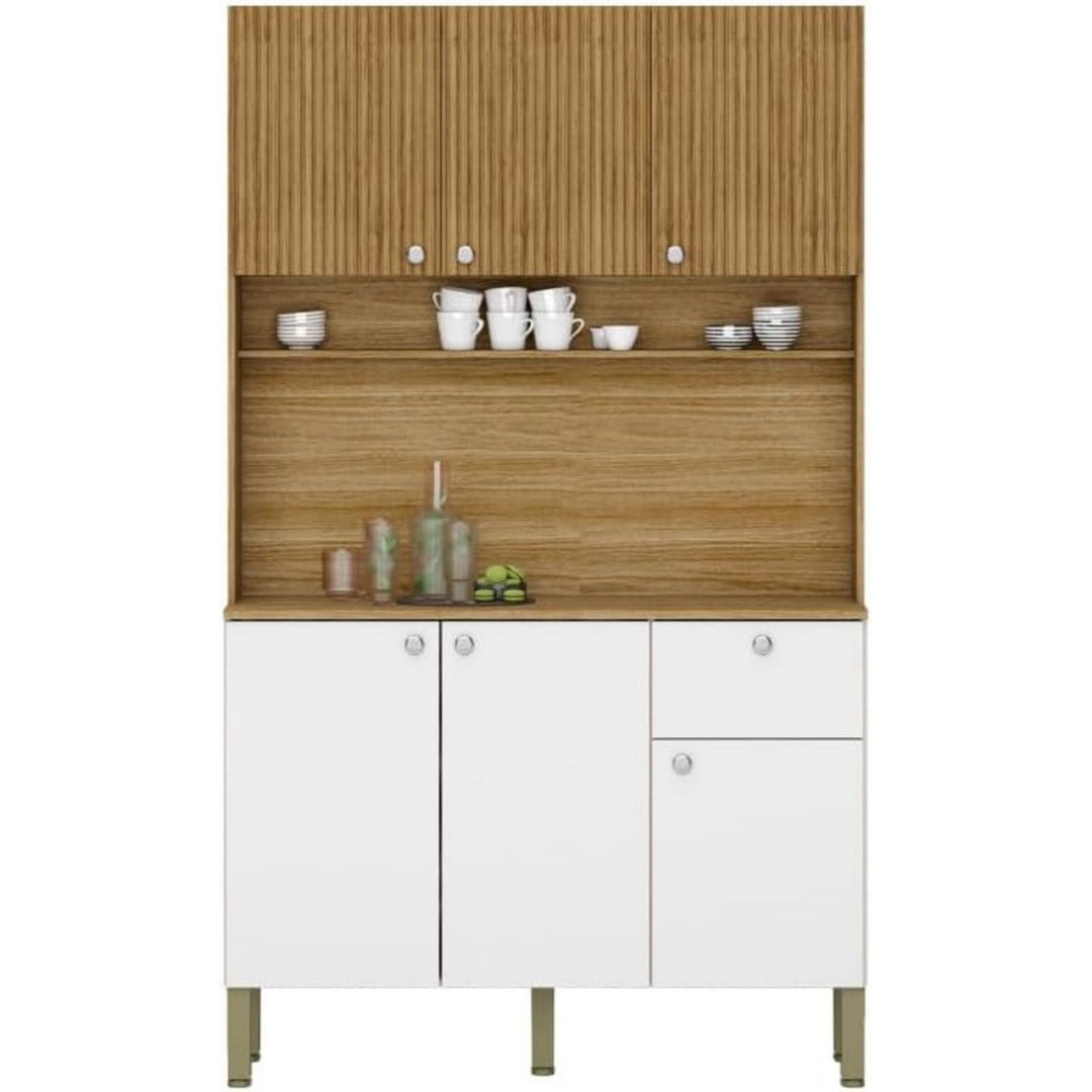 Buffet marron authentique 39.3 x 111 x 185 cm