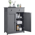 Meuble de rangement pour cuisine gris fonce 2 portes