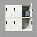 Armoire de rangement gris clair, chambre, espace organise