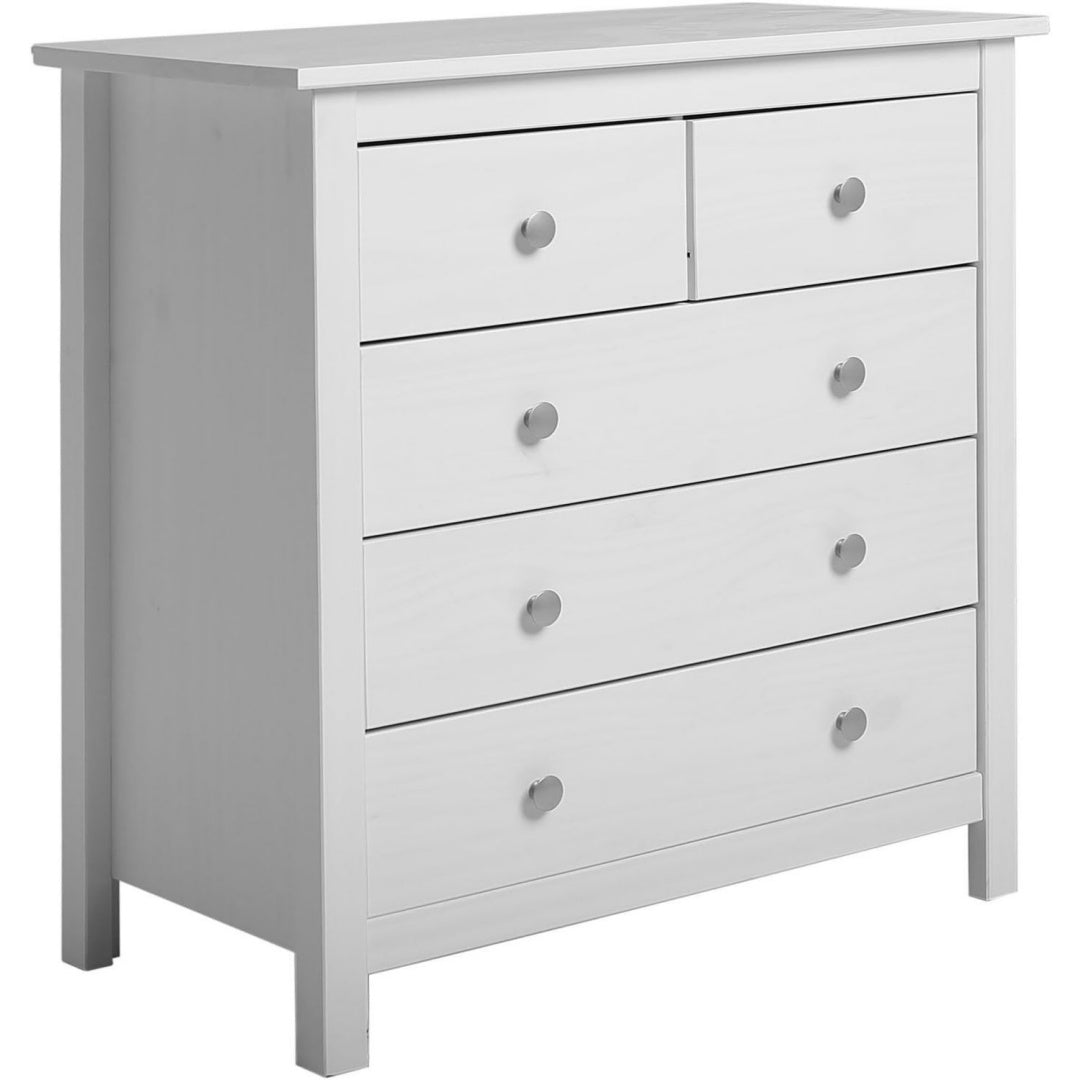 Commode pour dressing gris clair moderne