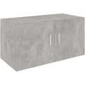 Grise tablette murale 2 portes ambiance glamour