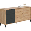 Credence marron 41 x 154 x 74 cm