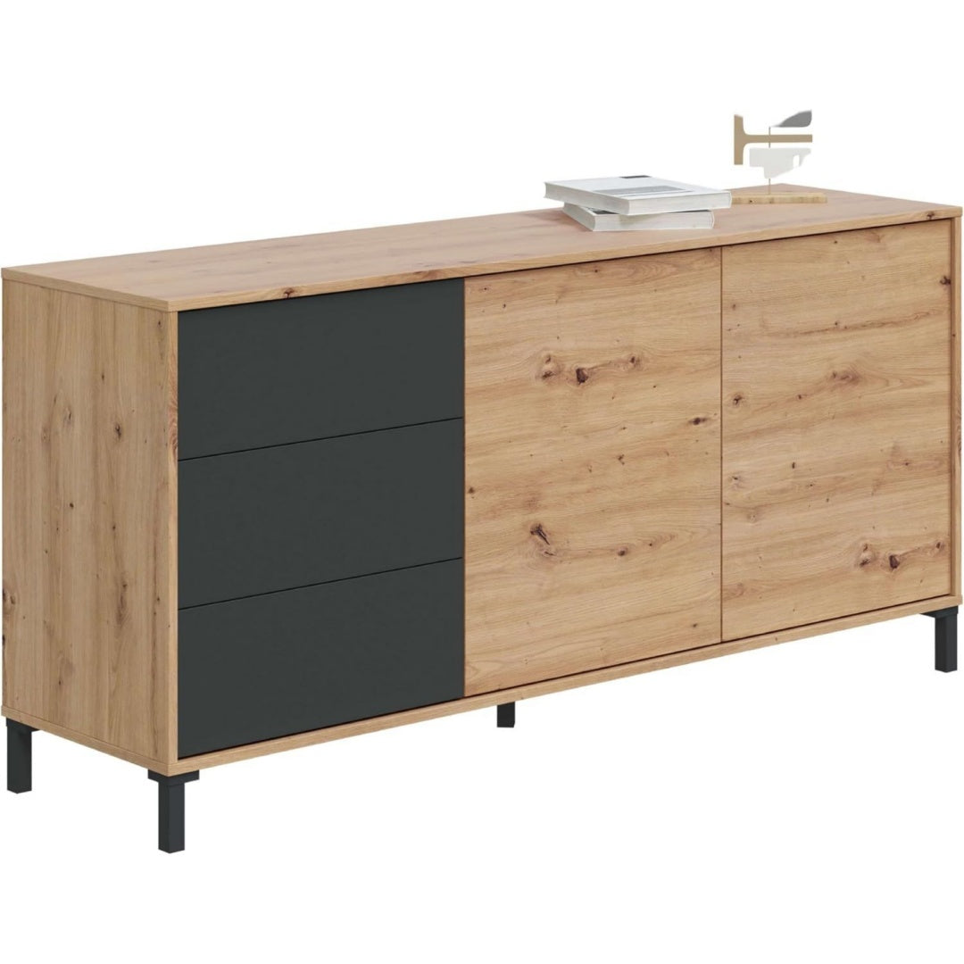Credence marron 41 x 154 x 74 cm