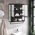 Dans chambre, vitrine gris en verre trouve sa place