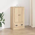 Buffet beige chaleureux elegant 60 x 35.5 x 103.5 cm