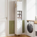 Gris clair colonne de rangement 28 x 28 x 180 cm