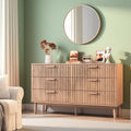 Commode boheme marron 100 x 34 x 73 cm