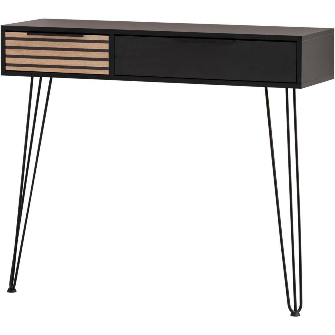 Nouvelle table console gris