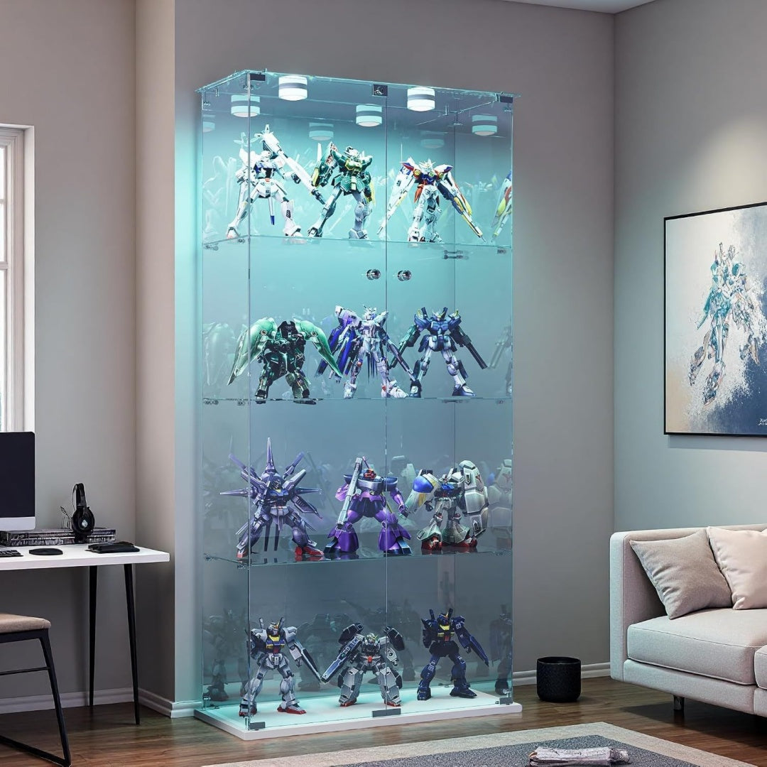Gris ton bois, vitrine style vintage