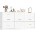 Commode haute gris clair tissu 160 cm, rangement design moderne