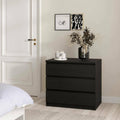 Chiffonnier ideal chambre gris clair moderne