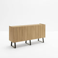 Buffet pratique miroir decor chene